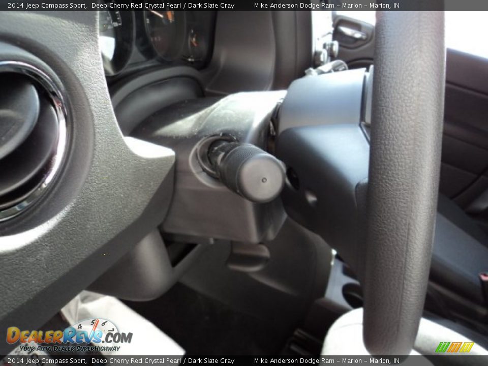 2014 Jeep Compass Sport Deep Cherry Red Crystal Pearl / Dark Slate Gray Photo #12
