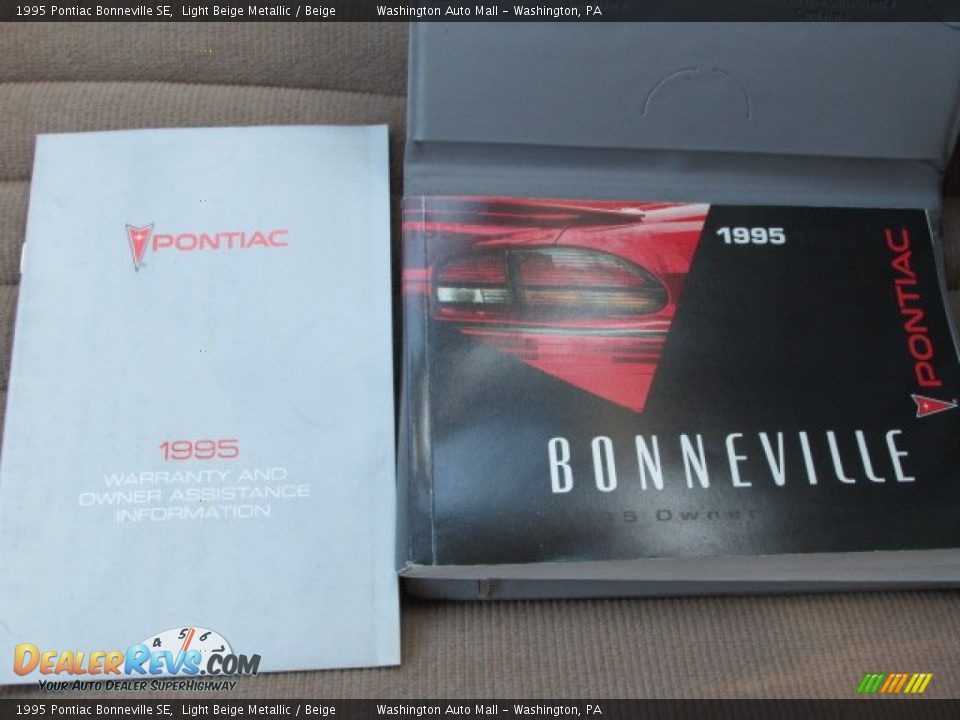 Books/Manuals of 1995 Pontiac Bonneville SE Photo #17