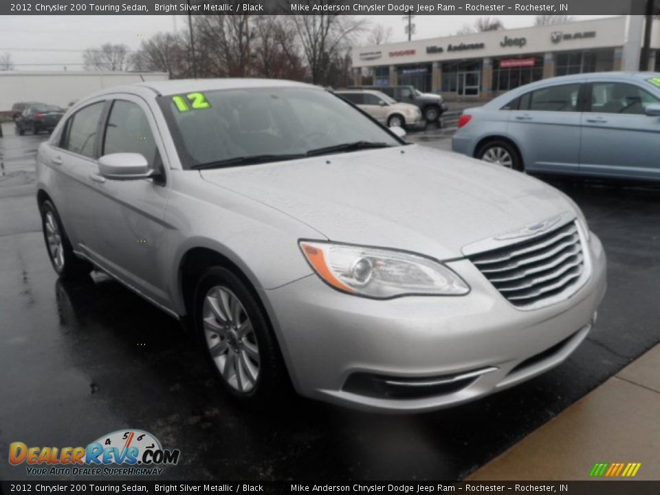 2012 Chrysler 200 Touring Sedan Bright Silver Metallic / Black Photo #1