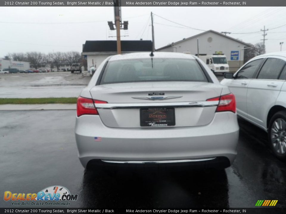2012 Chrysler 200 Touring Sedan Bright Silver Metallic / Black Photo #2