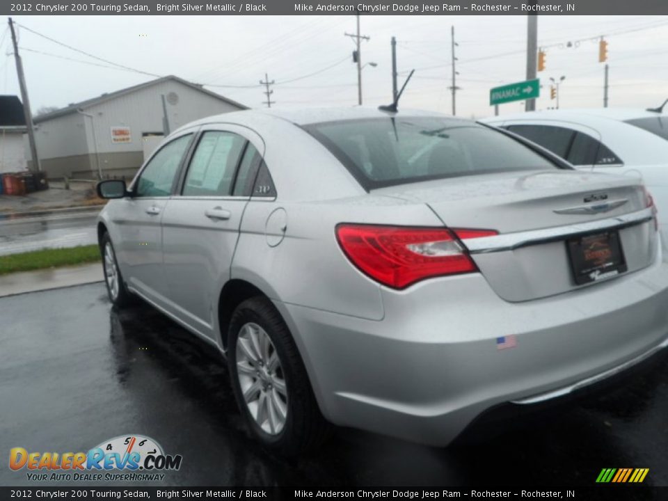 2012 Chrysler 200 Touring Sedan Bright Silver Metallic / Black Photo #4