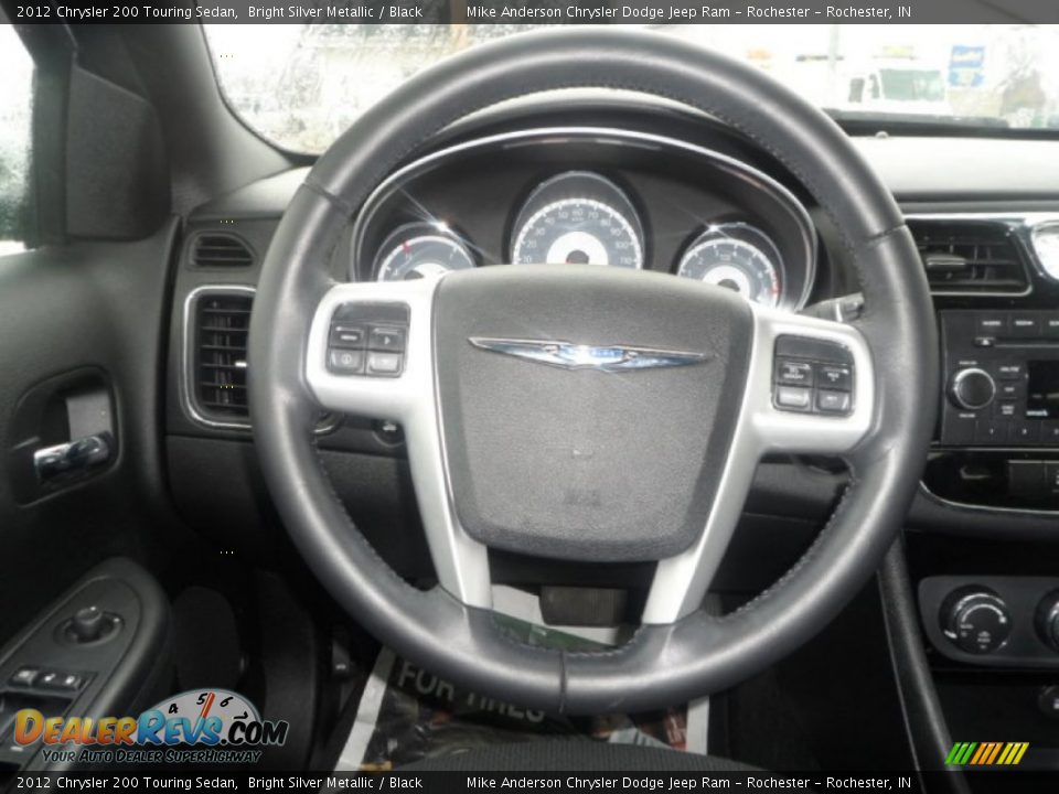 2012 Chrysler 200 Touring Sedan Bright Silver Metallic / Black Photo #7