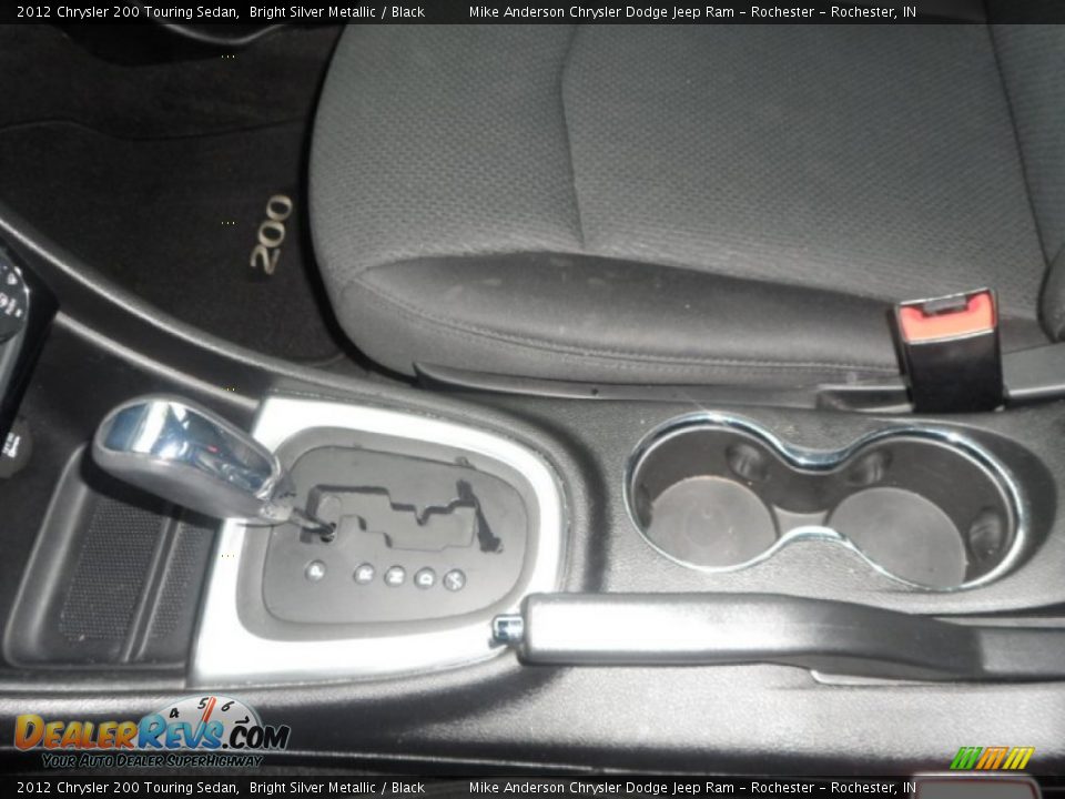 2012 Chrysler 200 Touring Sedan Bright Silver Metallic / Black Photo #12