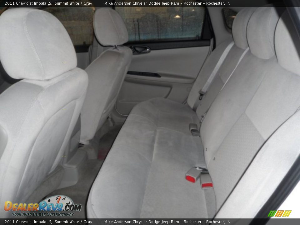 2011 Chevrolet Impala LS Summit White / Gray Photo #8