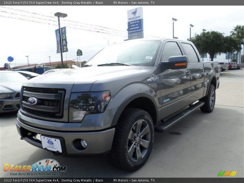 2013 Ford F150 FX4 SuperCrew 4x4 Sterling Gray Metallic / Black Photo #1