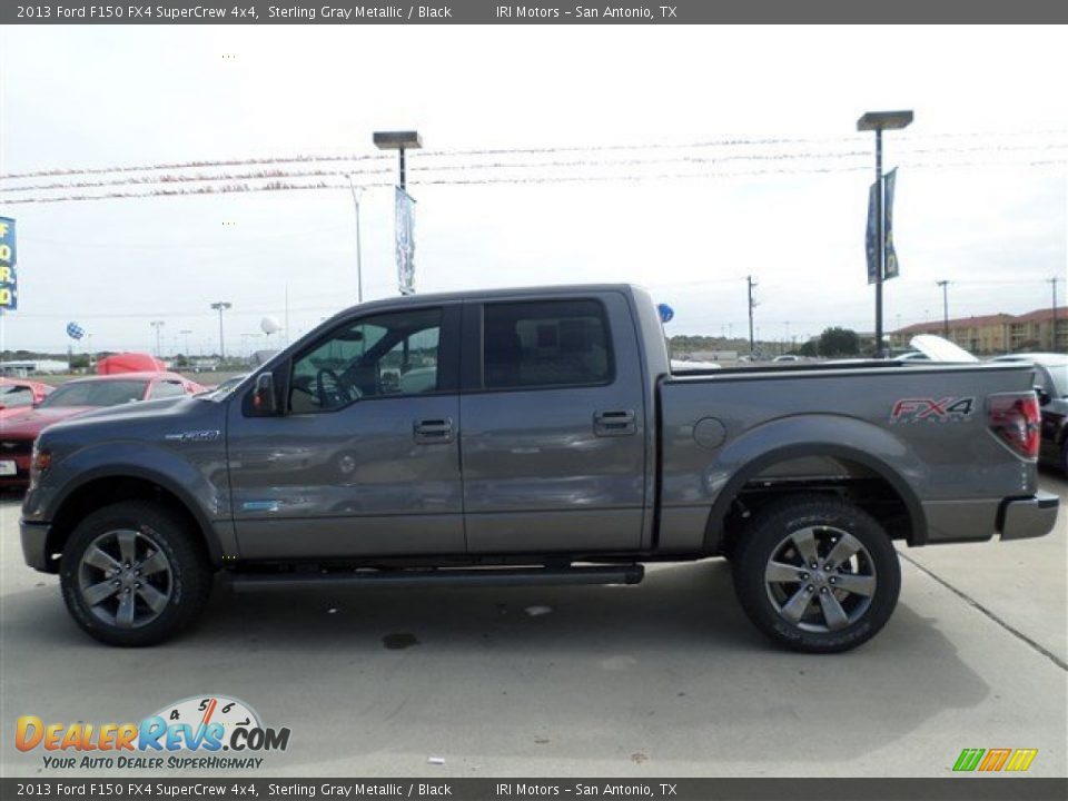 2013 Ford F150 FX4 SuperCrew 4x4 Sterling Gray Metallic / Black Photo #2
