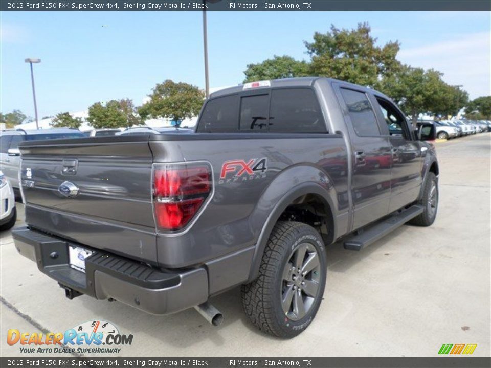 2013 Ford F150 FX4 SuperCrew 4x4 Sterling Gray Metallic / Black Photo #5