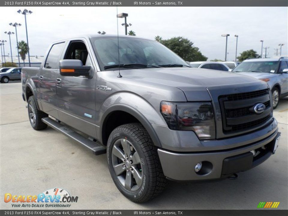 2013 Ford F150 FX4 SuperCrew 4x4 Sterling Gray Metallic / Black Photo #7