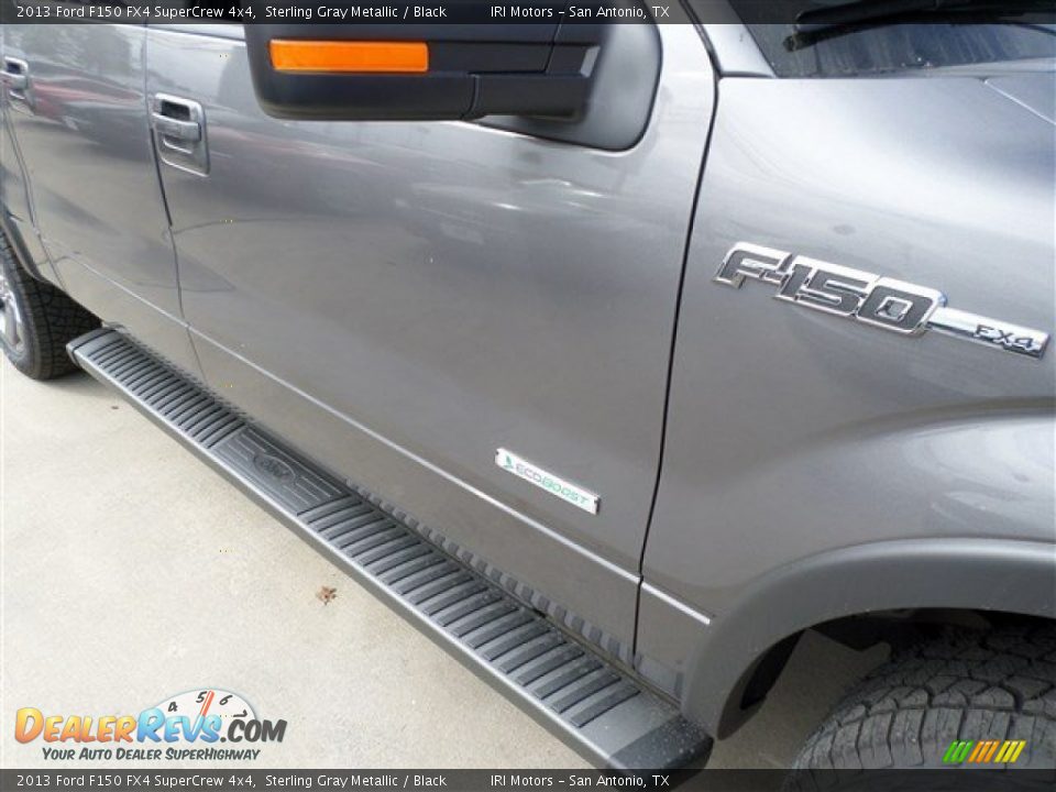 2013 Ford F150 FX4 SuperCrew 4x4 Sterling Gray Metallic / Black Photo #9