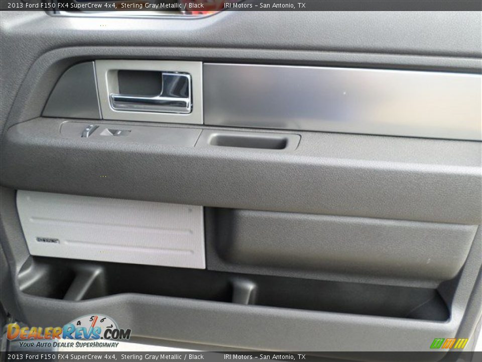 2013 Ford F150 FX4 SuperCrew 4x4 Sterling Gray Metallic / Black Photo #11