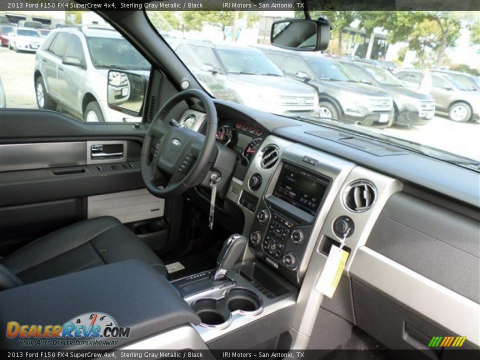 2013 Ford F150 FX4 SuperCrew 4x4 Sterling Gray Metallic / Black Photo #12