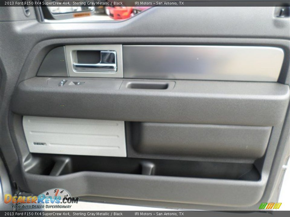 2013 Ford F150 FX4 SuperCrew 4x4 Sterling Gray Metallic / Black Photo #13