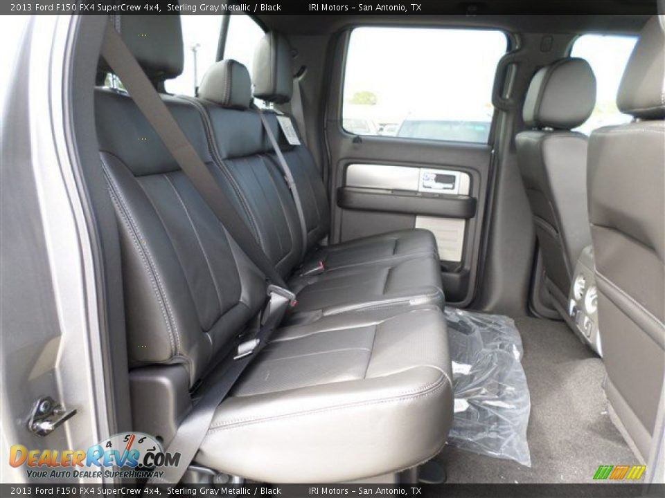 2013 Ford F150 FX4 SuperCrew 4x4 Sterling Gray Metallic / Black Photo #15