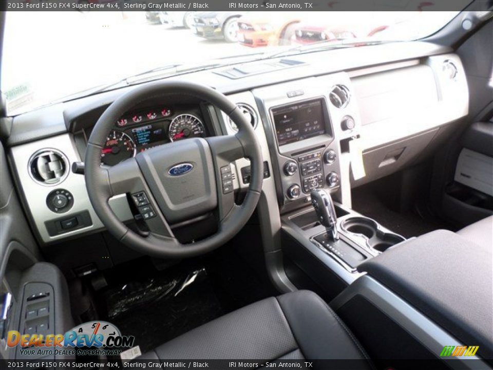 2013 Ford F150 FX4 SuperCrew 4x4 Sterling Gray Metallic / Black Photo #16
