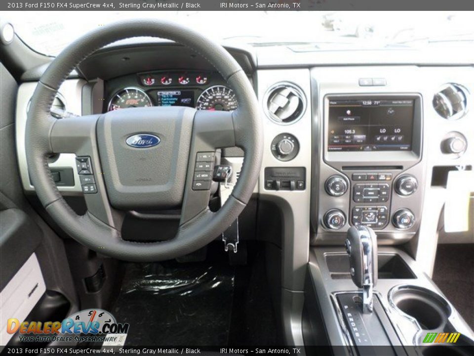 2013 Ford F150 FX4 SuperCrew 4x4 Sterling Gray Metallic / Black Photo #17