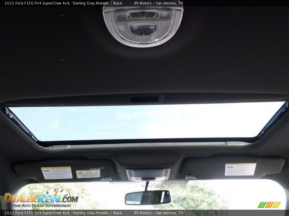 2013 Ford F150 FX4 SuperCrew 4x4 Sterling Gray Metallic / Black Photo #20
