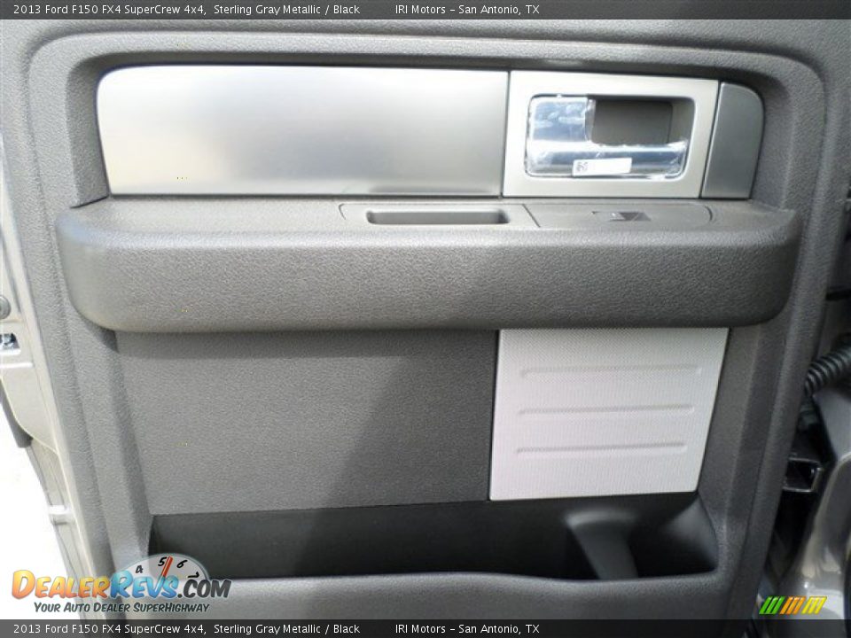 2013 Ford F150 FX4 SuperCrew 4x4 Sterling Gray Metallic / Black Photo #23