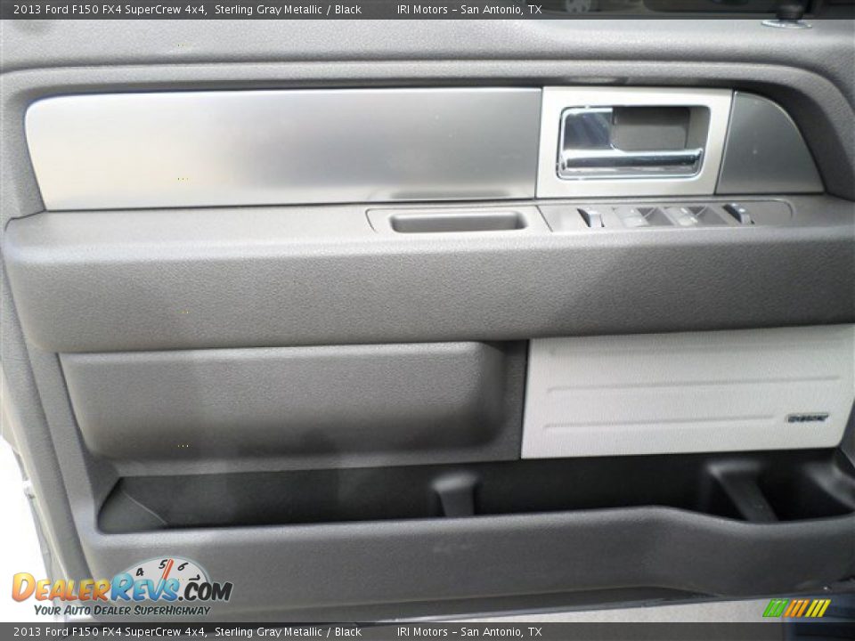 2013 Ford F150 FX4 SuperCrew 4x4 Sterling Gray Metallic / Black Photo #24