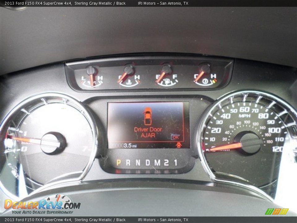 2013 Ford F150 FX4 SuperCrew 4x4 Sterling Gray Metallic / Black Photo #26