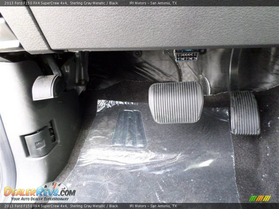 2013 Ford F150 FX4 SuperCrew 4x4 Sterling Gray Metallic / Black Photo #27