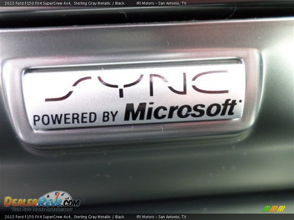2013 Ford F150 FX4 SuperCrew 4x4 Sterling Gray Metallic / Black Photo #28