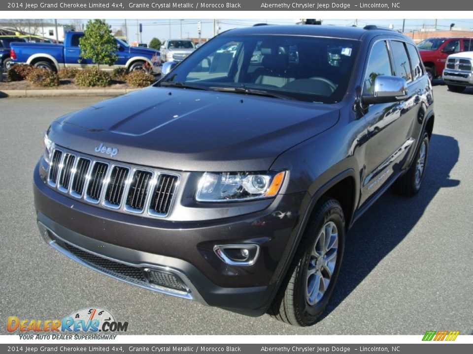 2014 Jeep Grand Cherokee Limited 4x4 Granite Crystal Metallic / Morocco Black Photo #1