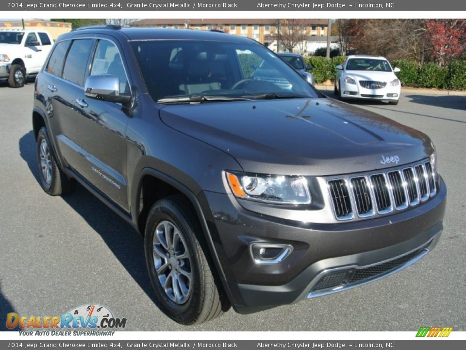 2014 Jeep Grand Cherokee Limited 4x4 Granite Crystal Metallic / Morocco Black Photo #2