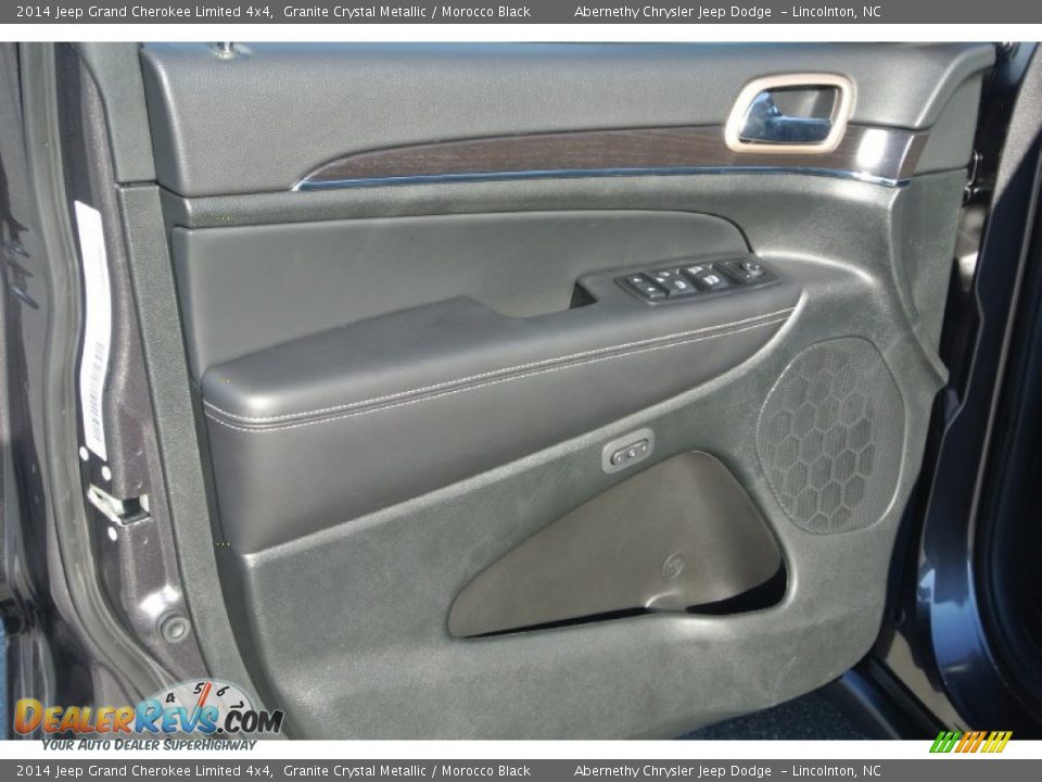 2014 Jeep Grand Cherokee Limited 4x4 Granite Crystal Metallic / Morocco Black Photo #9