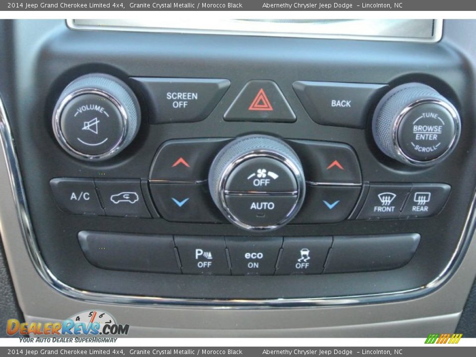 2014 Jeep Grand Cherokee Limited 4x4 Granite Crystal Metallic / Morocco Black Photo #13