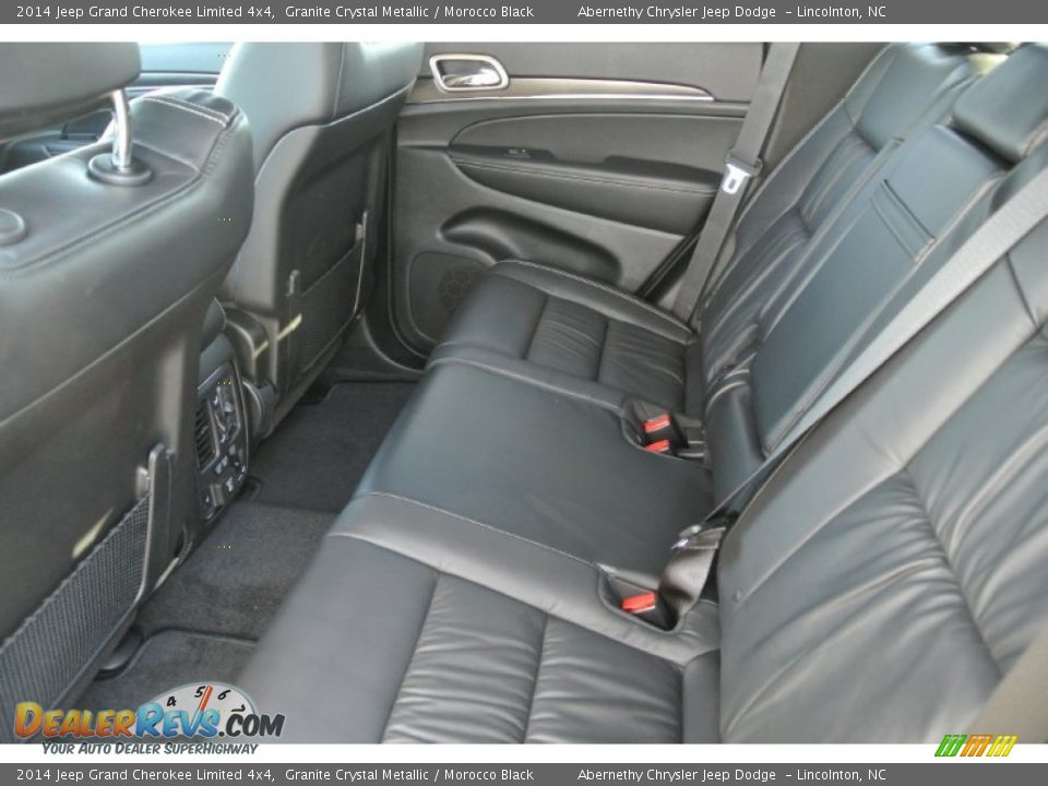 2014 Jeep Grand Cherokee Limited 4x4 Granite Crystal Metallic / Morocco Black Photo #16