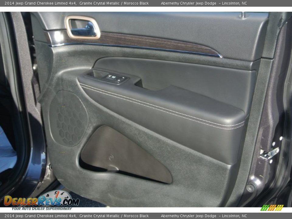2014 Jeep Grand Cherokee Limited 4x4 Granite Crystal Metallic / Morocco Black Photo #19