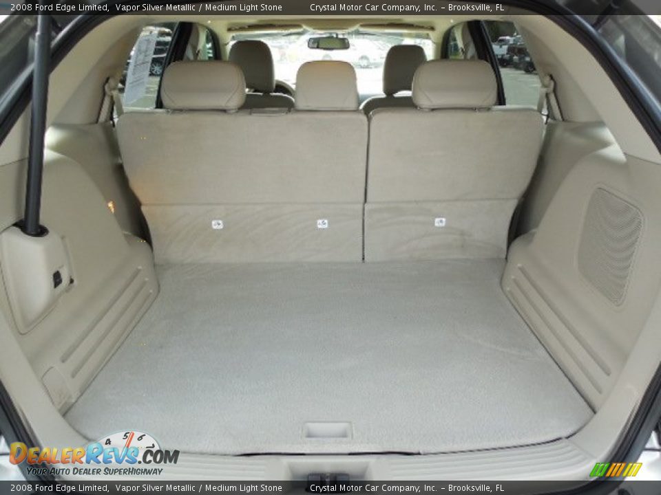 2008 Ford Edge Limited Vapor Silver Metallic / Medium Light Stone Photo #7