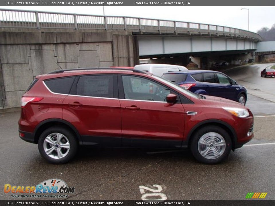 2014 Ford Escape SE 1.6L EcoBoost 4WD Sunset / Medium Light Stone Photo #1