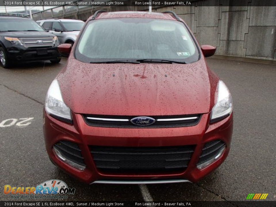 2014 Ford Escape SE 1.6L EcoBoost 4WD Sunset / Medium Light Stone Photo #3