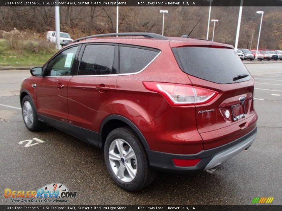 2014 Ford Escape SE 1.6L EcoBoost 4WD Sunset / Medium Light Stone Photo #6