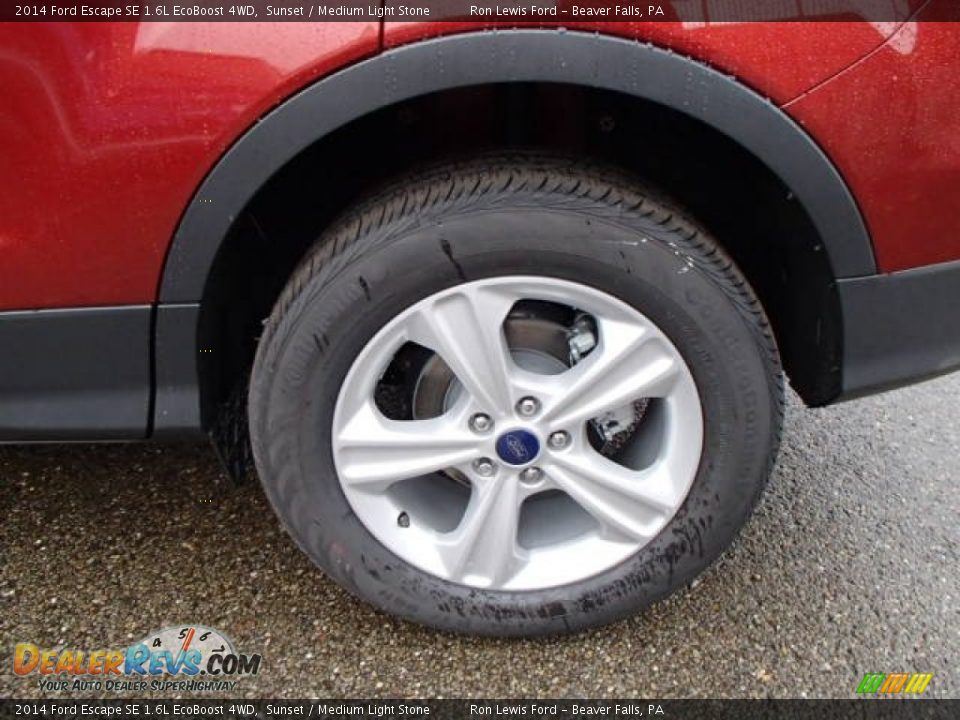 2014 Ford Escape SE 1.6L EcoBoost 4WD Sunset / Medium Light Stone Photo #9