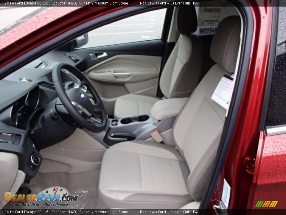 2014 Ford Escape SE 1.6L EcoBoost 4WD Sunset / Medium Light Stone Photo #10