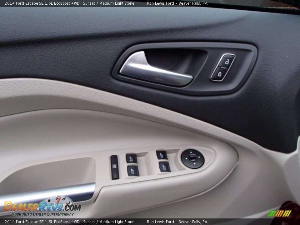 2014 Ford Escape SE 1.6L EcoBoost 4WD Sunset / Medium Light Stone Photo #13
