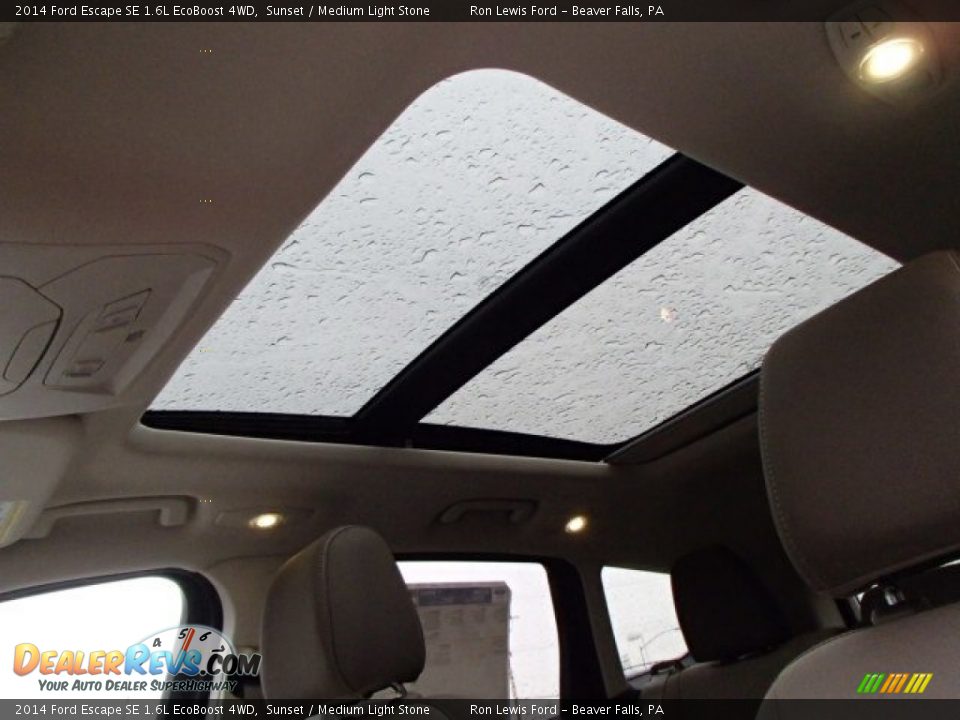 2014 Ford Escape SE 1.6L EcoBoost 4WD Sunset / Medium Light Stone Photo #15