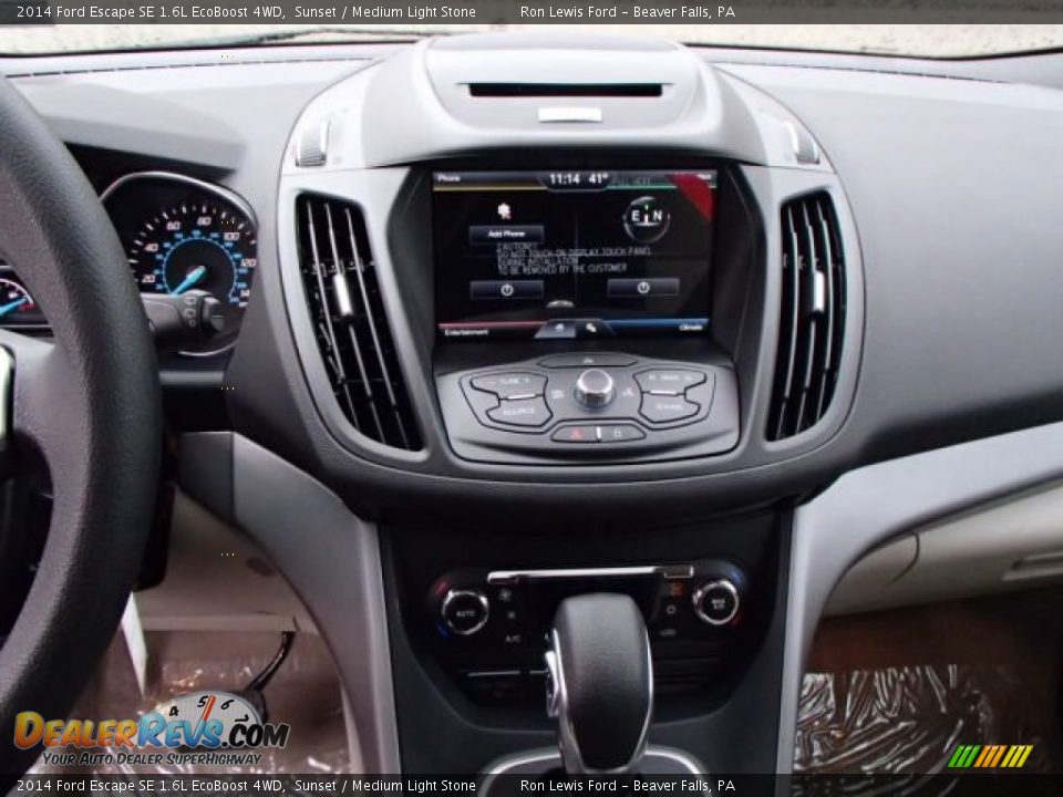 2014 Ford Escape SE 1.6L EcoBoost 4WD Sunset / Medium Light Stone Photo #16