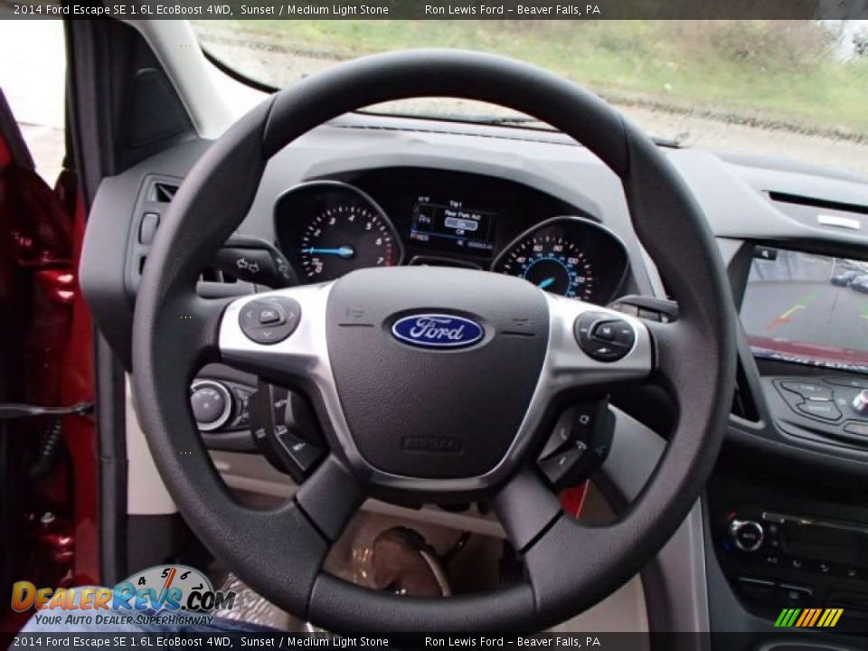 2014 Ford Escape SE 1.6L EcoBoost 4WD Sunset / Medium Light Stone Photo #19