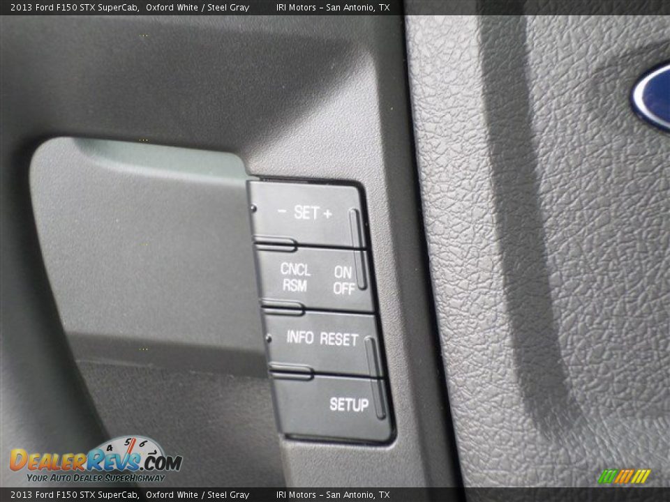 2013 Ford F150 STX SuperCab Oxford White / Steel Gray Photo #18
