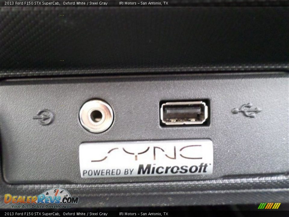 2013 Ford F150 STX SuperCab Oxford White / Steel Gray Photo #26