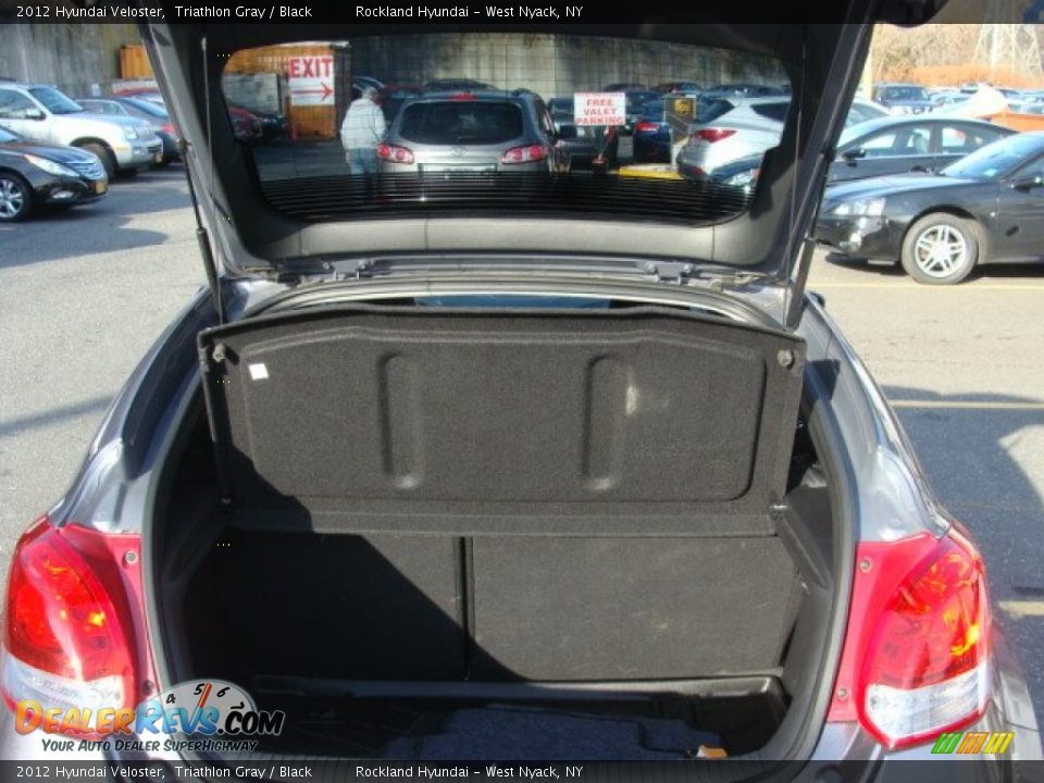 2012 Hyundai Veloster Triathlon Gray / Black Photo #19