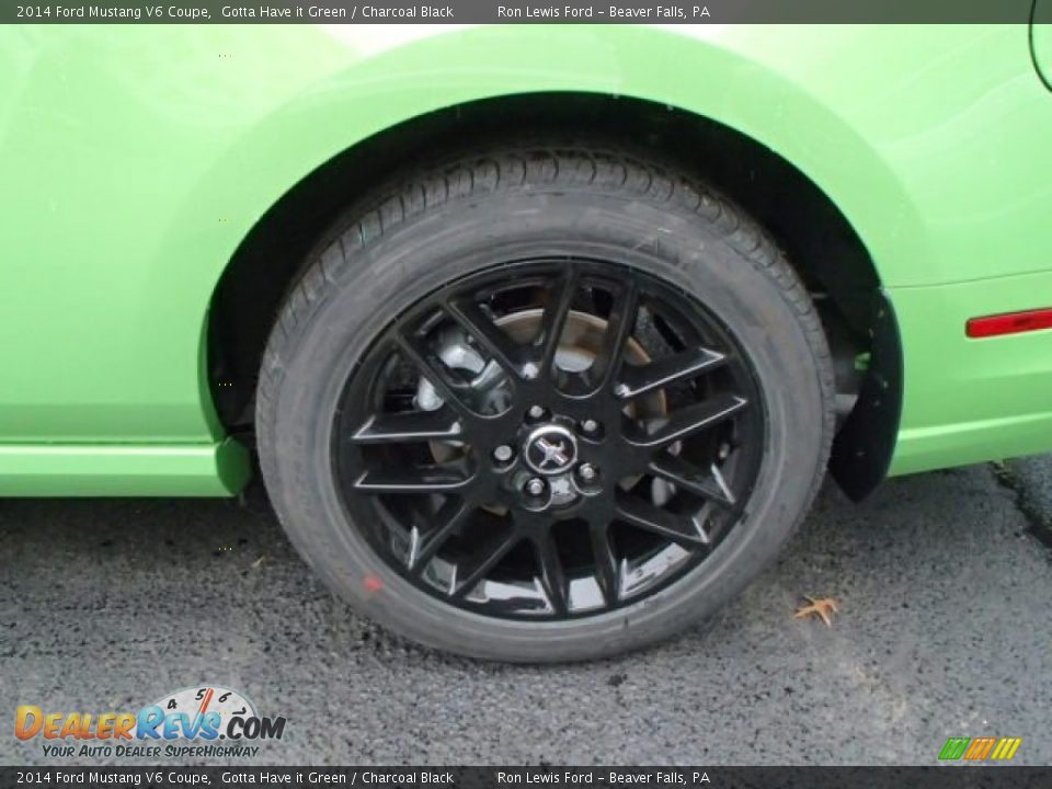 2014 Ford Mustang V6 Coupe Wheel Photo #9