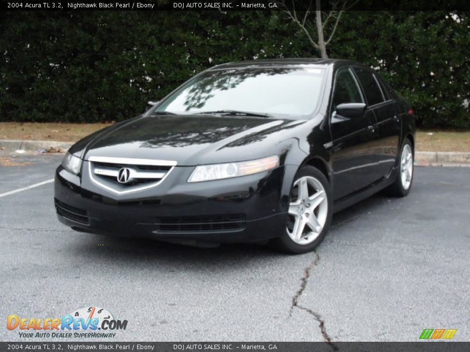 2004 Acura TL 3.2 Nighthawk Black Pearl / Ebony Photo #11