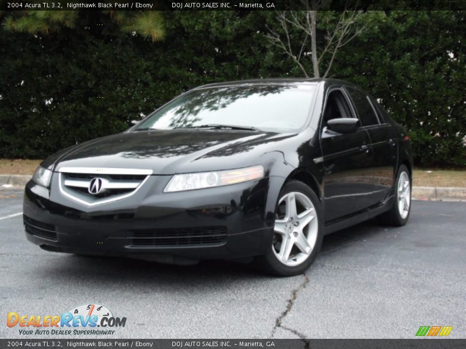 2004 Acura TL 3.2 Nighthawk Black Pearl / Ebony Photo #12