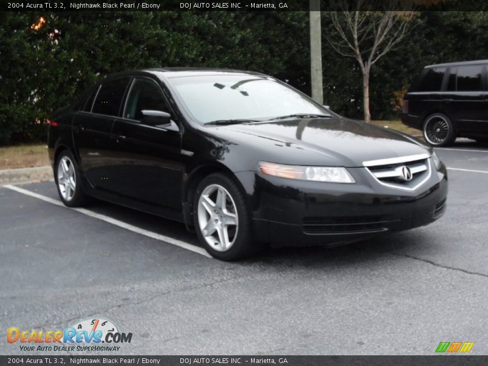 2004 Acura TL 3.2 Nighthawk Black Pearl / Ebony Photo #15