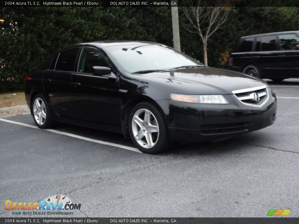 2004 Acura TL 3.2 Nighthawk Black Pearl / Ebony Photo #17