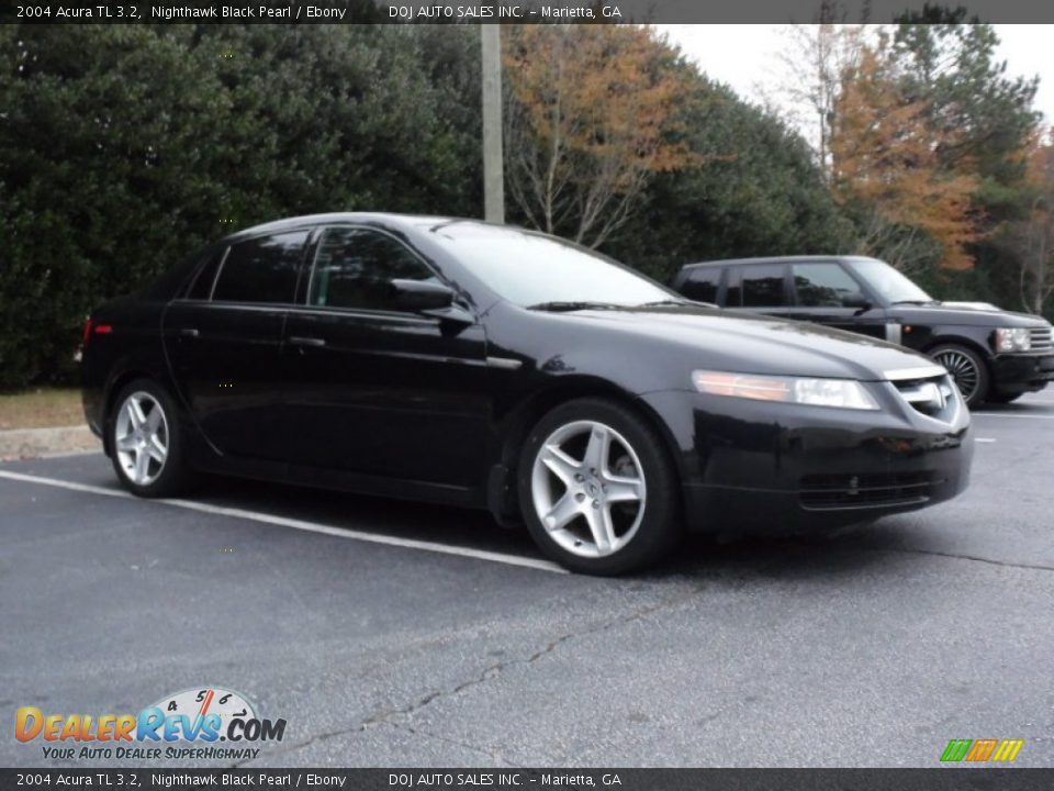 2004 Acura TL 3.2 Nighthawk Black Pearl / Ebony Photo #18